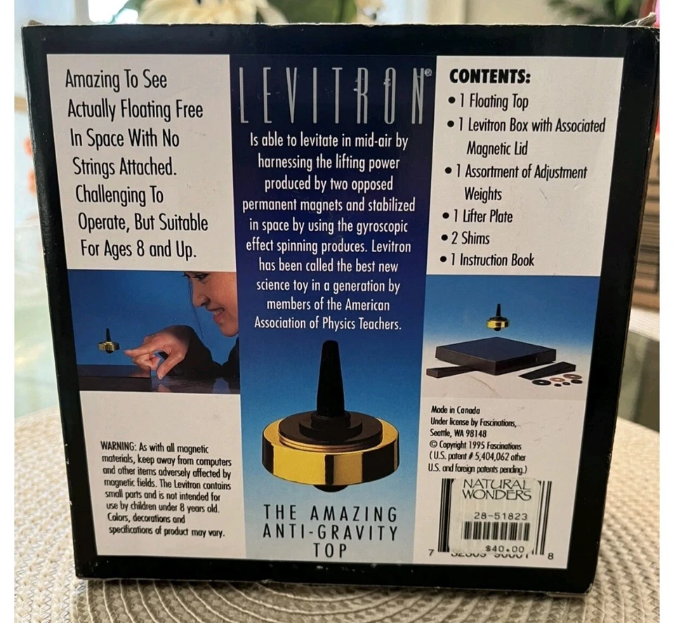 BFLEV3 Levitron-el increíble top antigravedad Foto 2 de 4