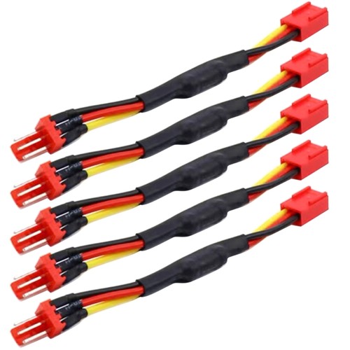 5pcs/lot Fan Resistor Cable 3Pin Male to 3Pin Female Connector Reduce PC CPU Fan - Afbeelding 8 van 9
