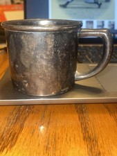 VTG Silver Plated Childs Baby Cup Mug Benedict