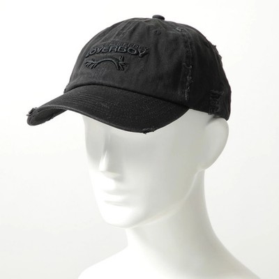 CHARLES JEFFREY LOVERBOY Baseball Cap LOGO CAP Herren Baumwolle Logo SCHWARZ