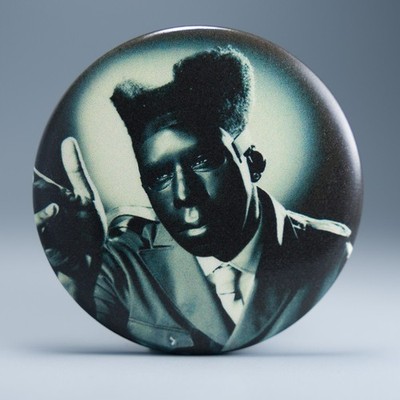 Tyler the Creator Button Pin 2.25'' | Chromakopia pinback | Hip Hop badge