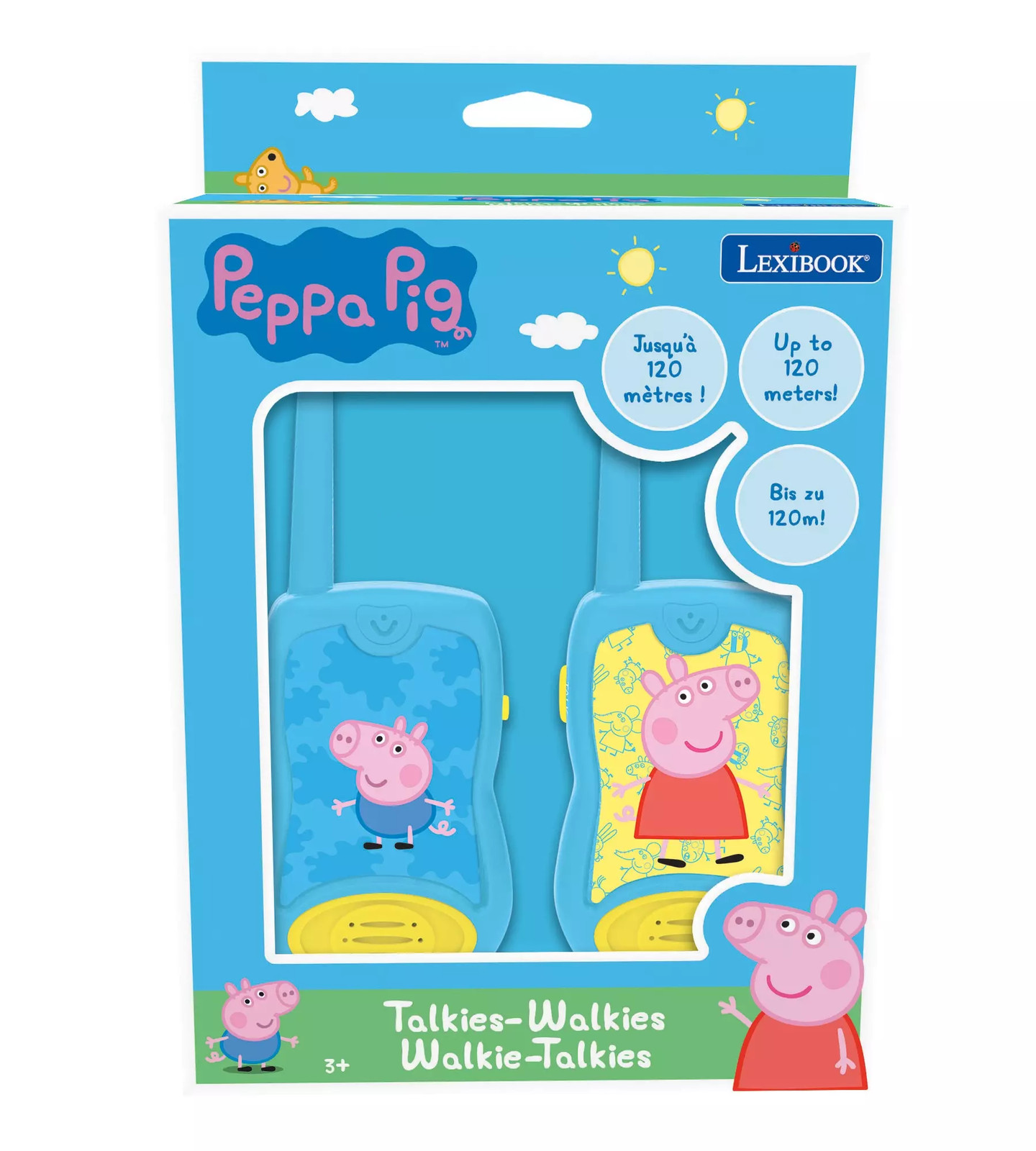 3380743064192 Krtkofalwki walkie talkie winka Peppa ze sprzczk TW12PP Lexib 8390₽