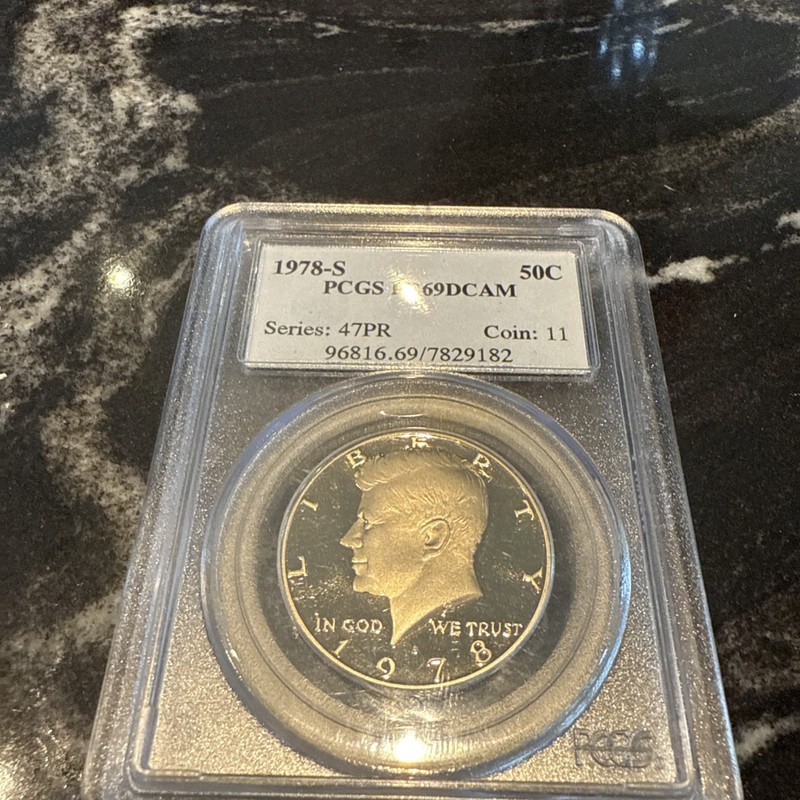 1978-S Kennedy Half Dollar PCGS PR69 DCAM – Deep Cameo Proof