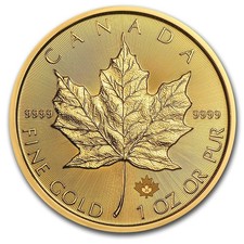 2020 Canada 1 oz Gold Maple Leaf BU 5386.01 per troy oz