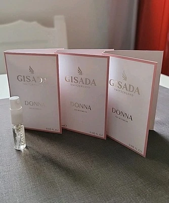 Gisada Parfum Donna NEUHEIT 2025, 3×1.5 ml EDP Spray, sehr schöner Duft