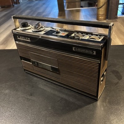 GRUNDIG C 201-FM Cassette & FM Transistor Radio - As-Is