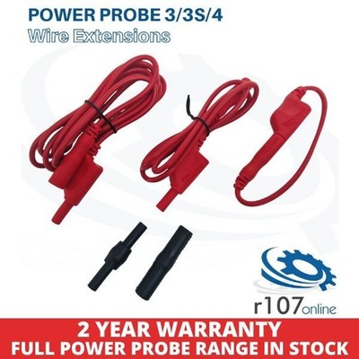 Power Probe 3/3S/4 Verlängerungskabel 1 Fuß, 3 Fuß & 6 Fuß PPTK0004 PPTK0012 PPTK0013