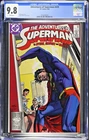 Adventures of Superman #439 CGC 9.8 NM/M 🔥HIGHEST GRADE🔥TOP POP 1988 DC Comics