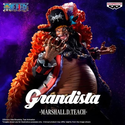 Marshall.D.Teach Grandista III Figure One Piece Anime Banpresto Japan New Pre