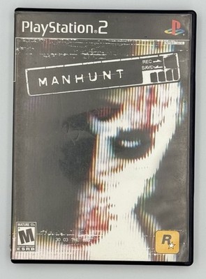 Manhunt (Sony PlayStation 2, 2003) CIB - W/ Manual