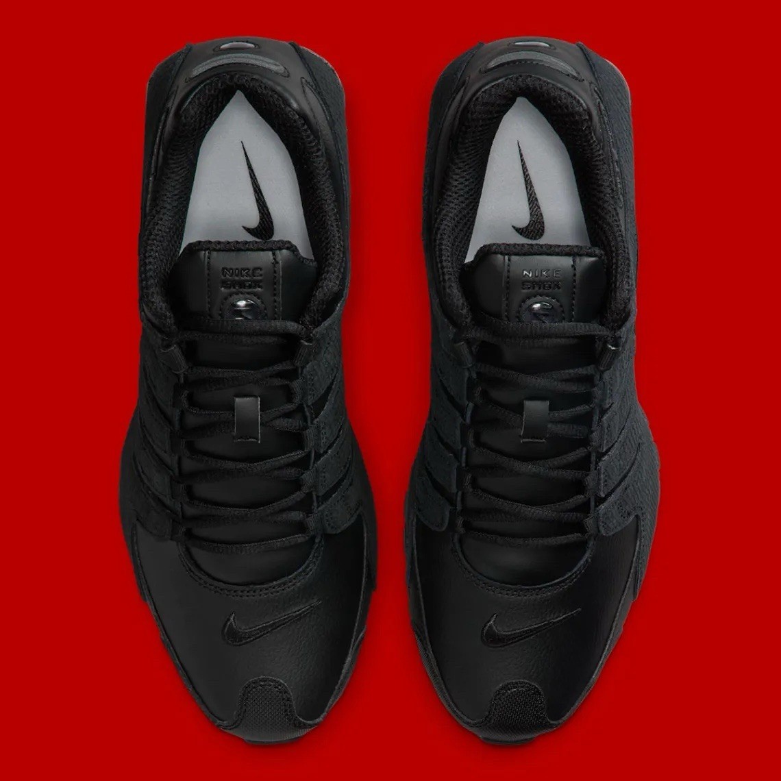 Nike Shox NZ Shoes Triple Black 378341-001 Men's Multi Size NEW | eBay