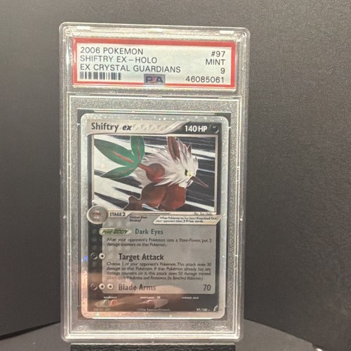 Shiftry ex graded PSA 9 for sale on eBay