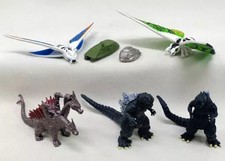 HG Godzilla 3 Mini Figure Set of 6 All Types Collection