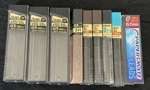 Pentel Hi-Polymer Super Refill Leads MIXED LOT Vintage | FREE S&H