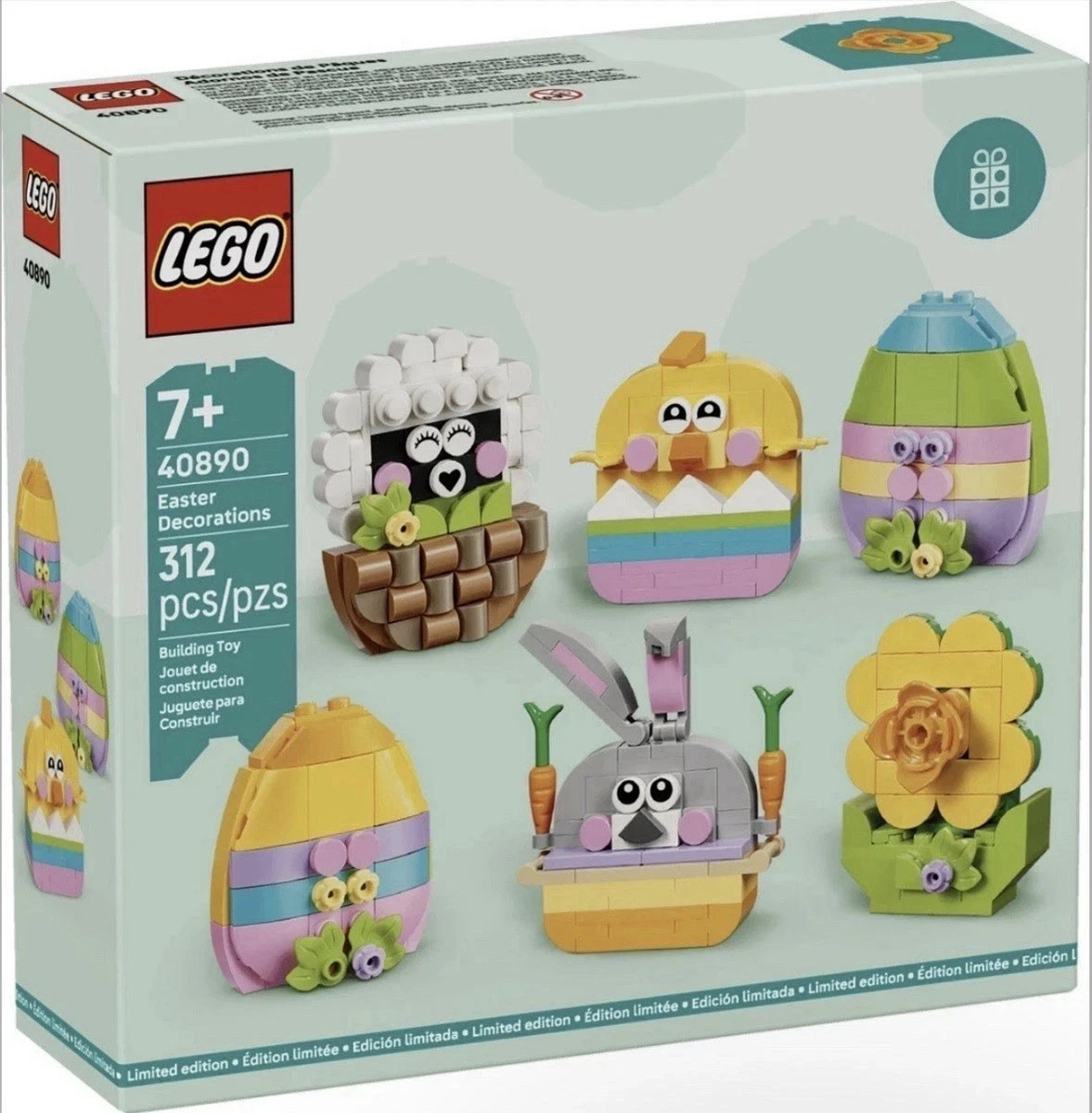 LEGO 40890 Easter Decorations - Exclusive GWP 2026 Limited Edition New & Sealed
