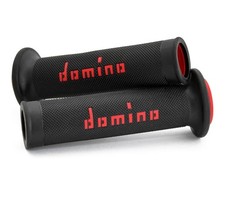 Domino MotoGP Sportbike Grips Black/Red Track Grips