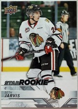 Seth Jarvis 2018-19 Upper Deck CHL Star Rookies #380 (RC) Carolina Hurricanes