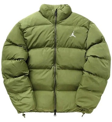 Nike Air Jordan Jumpman Puffer Jacket Grün EU S Neu Herren Winterjacke Steppjack