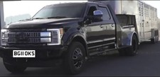 Livestock truck / trailer novelty reg. number  :   BG11 OKS