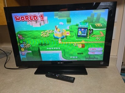 Sony Bravia KDL-32BX320 32'' LCD 1080p TV With Base, Remote, 2180 Hours Tested