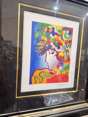   Artist: Peter Max Blushing Beauty