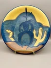 PRIVATE LISTING Stangl Pottery Plate Hand Painted Desert Cowboy Ranger #3304