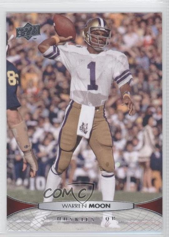 2012 Upper Deck Warren Moon #49 HOF 0f4