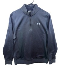 Under Armour Men's Loose Fit 1/4 zip Athletic Long Sleeve Size Medium