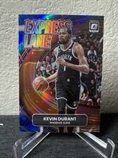2022-23 Panini Donruss Optic Express Lane Kevin Durant #25 Blue Prizm /85