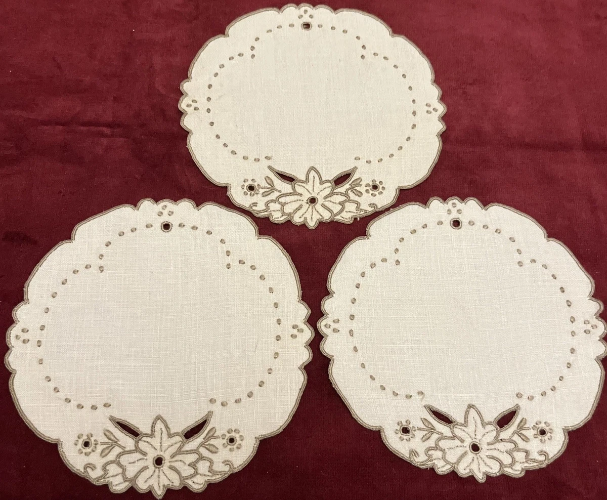 Dressing Table Mats in Antique Linens for sale | eBay UK