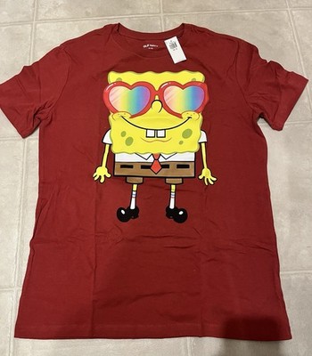 Old Navy Sponge Bob T-Shirt Youth Size 18 (XXL) NEW