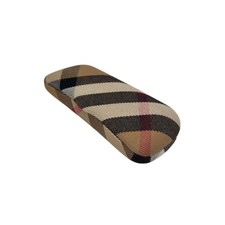 AUTHENTIC Burberry Nova Check Red White Black Tan Plaid Eyeglasses Hard Case