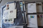 GB First Day Cover Collection of FDCs in Wallets 1960s Onwards