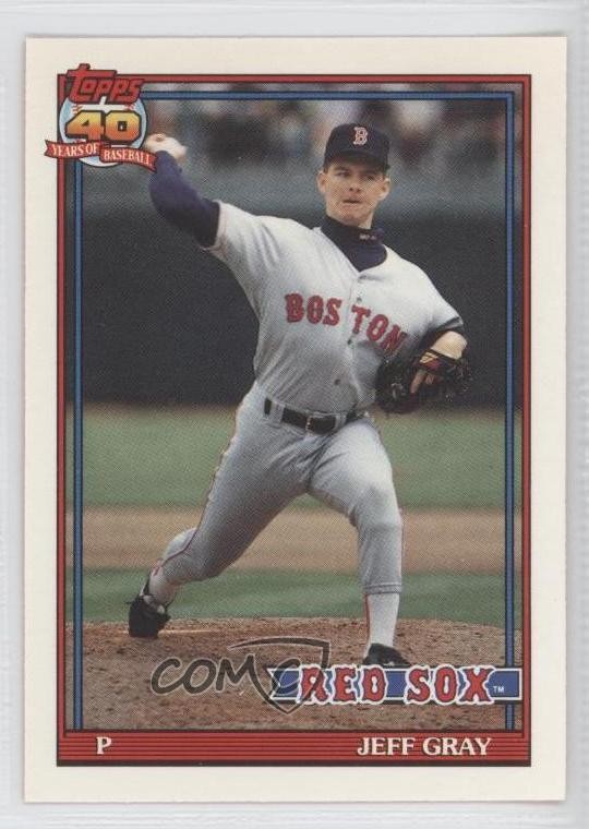 1991 O-Pee-Chee Jeff Gray #731 Rookie RC 0a1
