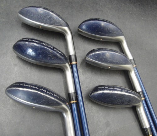 Set of 6 x Spalding High Ball Irons 5-PW Regular Graphite Shafts Spalding Grips - Picture 2 of 6