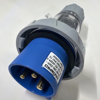 32A 200V-250V Industrial Plug 3Pin IP67 Waterproof IEC 60309-2 NOT OEM