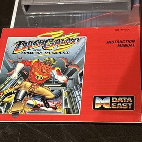 Dash Galaxy In The Alien Asylum (Nintendo, NES) With Manual Great Addition