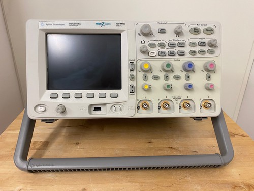 !! Agilent DSO6014A 4 canales + 16 Osciloscopio Digital Mira 100MHz Megazoom Digital - Imagen 12 de 15