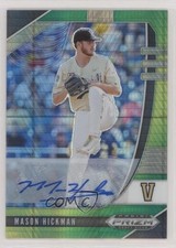 2020 Panini Prizm Draft Picks Green & Yellow Hyper Mason Hickman Auto 06ee
