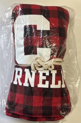 Cornell University Red Buffalo Plaid blanket - New