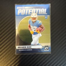 2024 Panini Donruss Optic - Hidden Potential Brenden Rice #8 (RC)