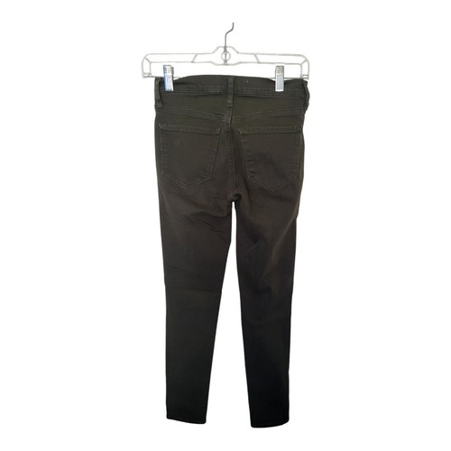 Jegging Denim Noir Effiloché Bullhead Femme - Taille 1, Style Skinny, Occasion Très Bon état