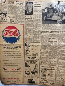 1946 PEPSI-COLA PLANT CLOSED OKLA. CITY SUGAR SUPPLY EXHAUSTED FREE SHIPPING