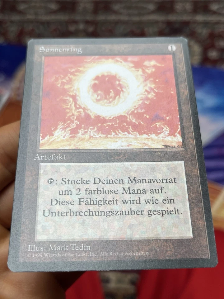 German FBB • Sol Ring • Pack Fresh • Mtg (1774) - Image 2 of 4