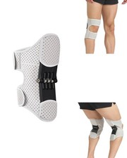 Enhanced Knee Brace Stabilizer - Adjustable Triple-Spring Support for Squats,...