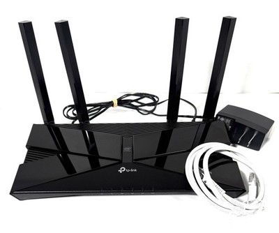 TP-LINK Archer AX50 Dual-Band Wi-Fi 6 Router - w/Lan Cable works great