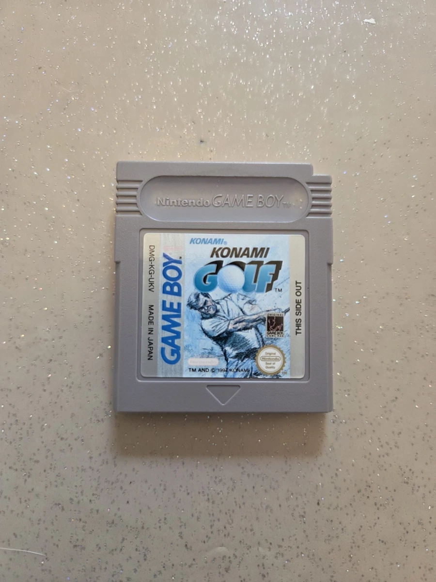 Cartucho carcasa protectora transparente Nintendo Game Boy Konami Golf 1994