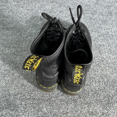 Botas al tobillo Dr. Martens de cuero negras para mujer US 7 UK 5 EU 38 botas de combate - Imagen 6 de 11