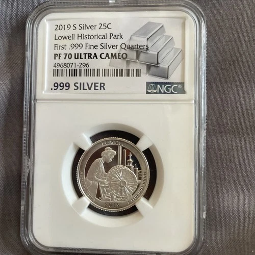 2019-S SILVER NGC PR70 ULTRA CAMEO American Memorial Park Quarter