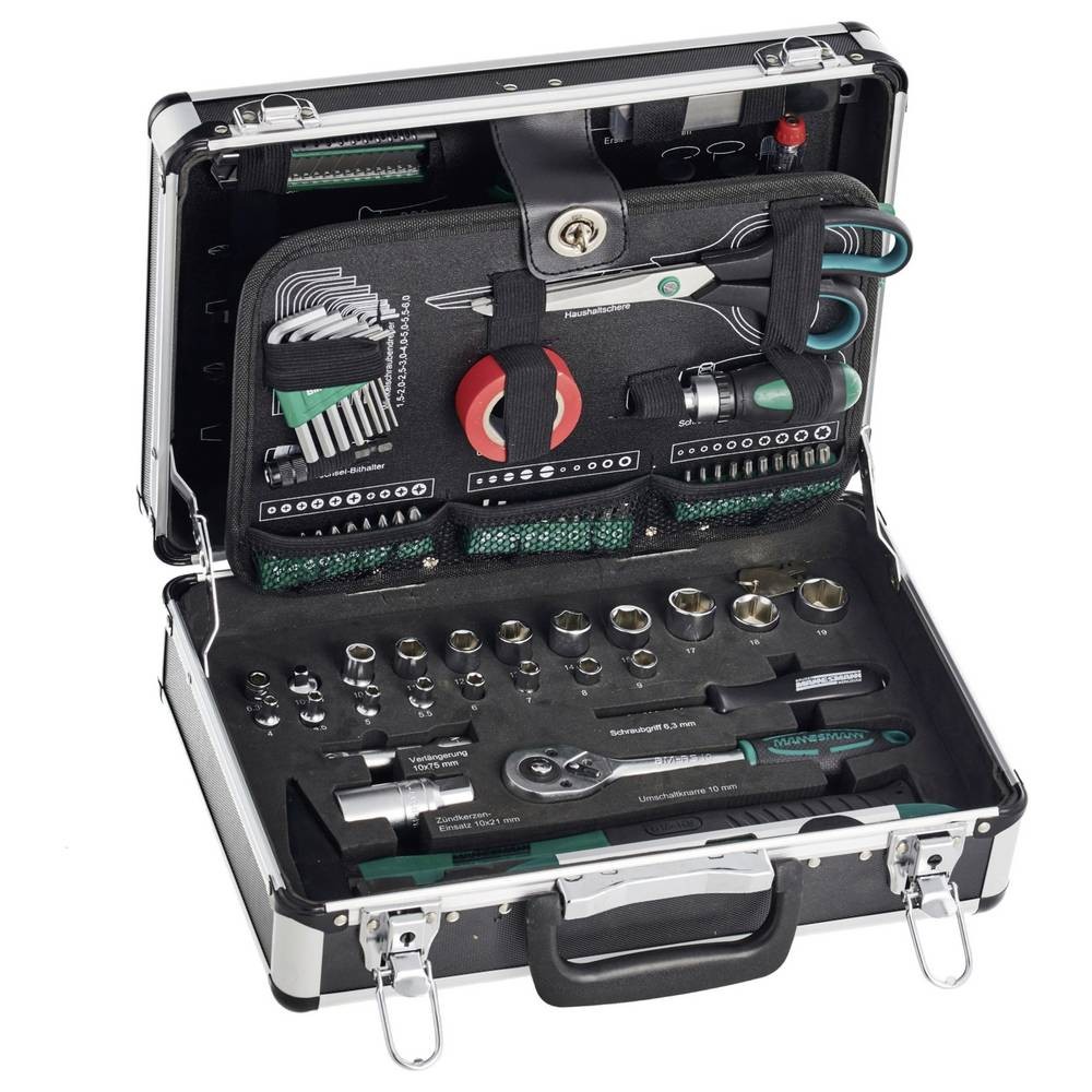 Mallette à outils Brüder Mannesmann M29067 de 90 pièces pour la maison - 2